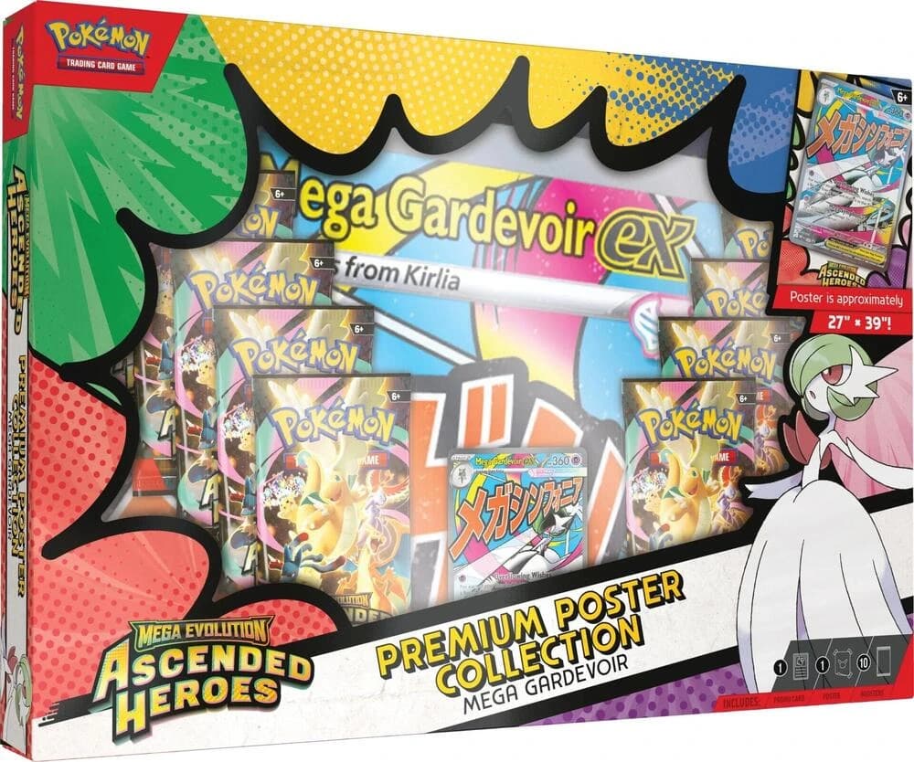 Ascended Heroes Mega Gardevoir Premium Poster Collection