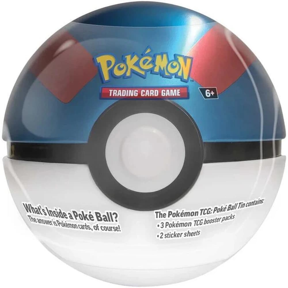 Poké Ball Tin (Great Ball)