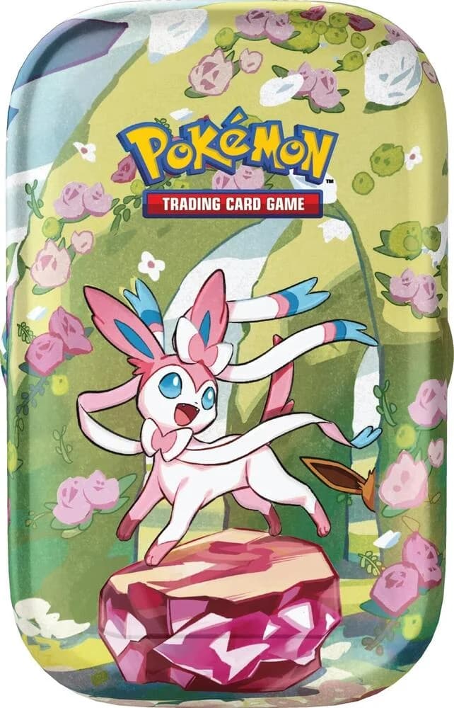 Prismatic Evolutions Sylveon Mini Tin